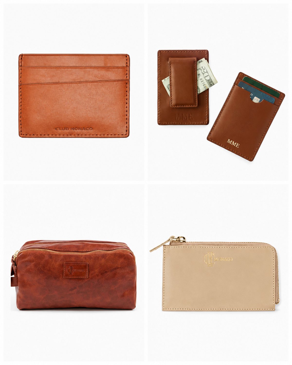 Card cases, money clips, zip pouches and travel cases produced by Superior